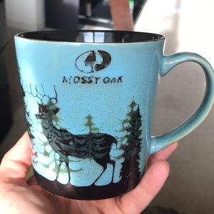 Large Deer and Forest Mug